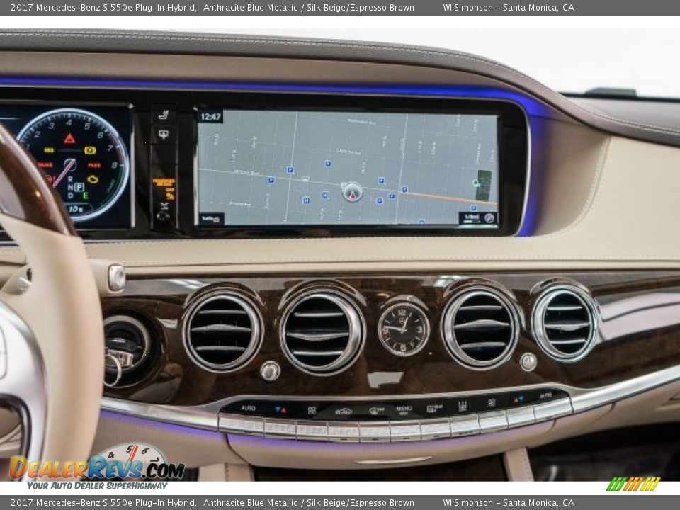 Navigation of 2017 Mercedes-Benz S 550e Plug-In Hybrid Photo #8