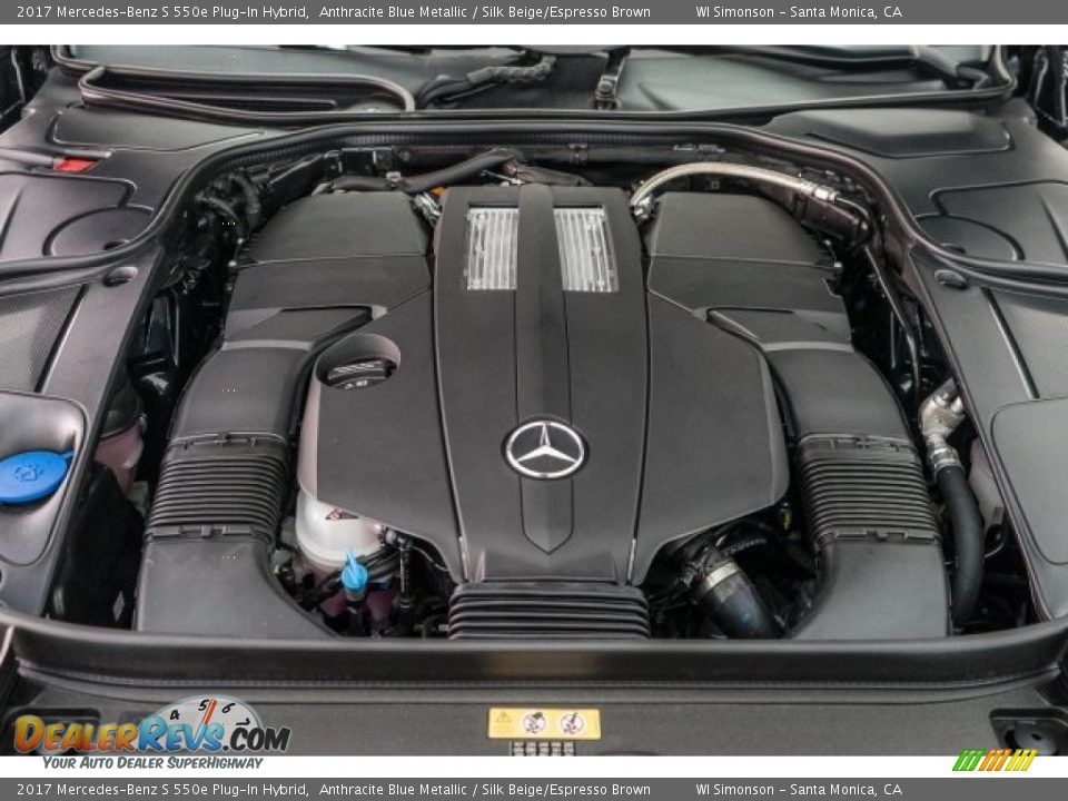 2017 Mercedes-Benz S 550e Plug-In Hybrid 3.0 Liter DI biturbo DOHC 24-Valve V6 Gasoline/Plug-In Electric HybridV-6 cyl Engine Photo #9