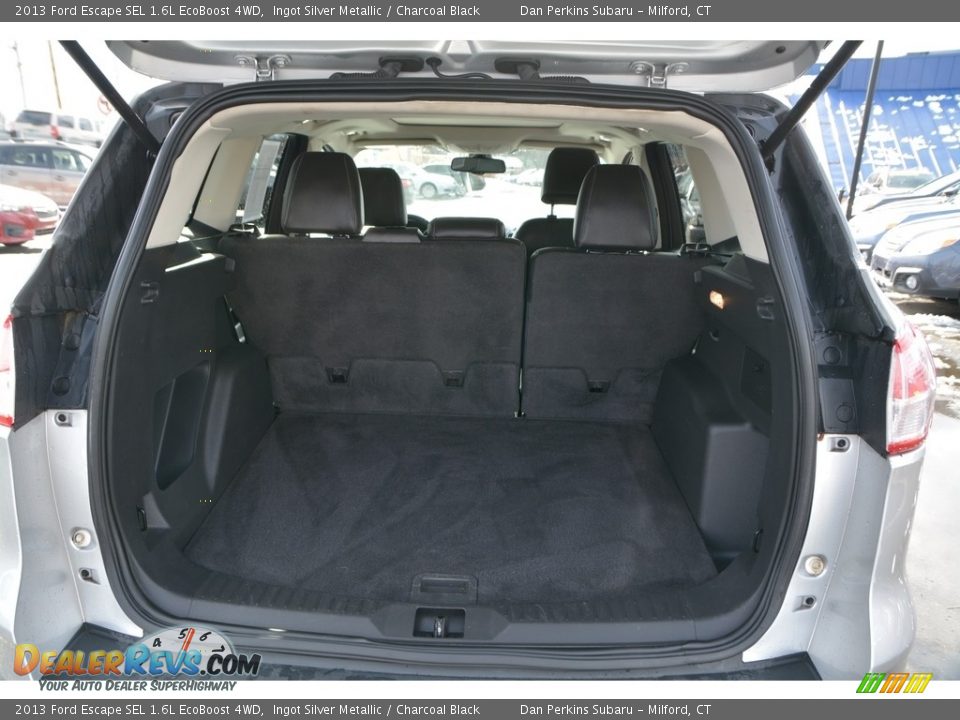 2013 Ford Escape SEL 1.6L EcoBoost 4WD Ingot Silver Metallic / Charcoal Black Photo #8