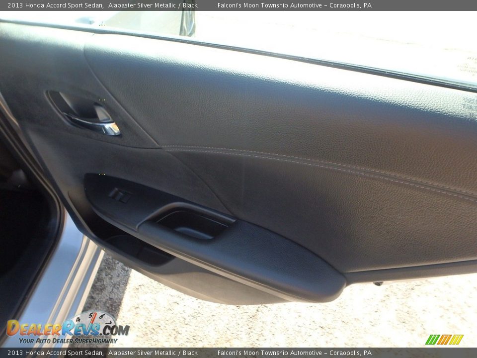2013 Honda Accord Sport Sedan Alabaster Silver Metallic / Black Photo #14