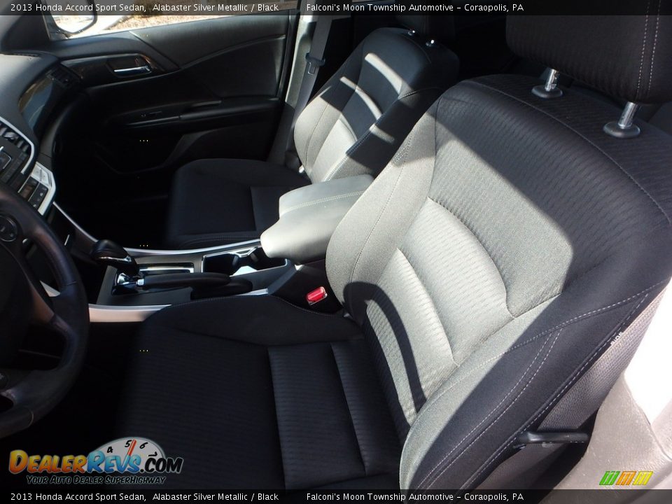 2013 Honda Accord Sport Sedan Alabaster Silver Metallic / Black Photo #15