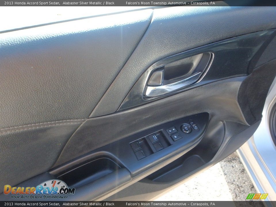 2013 Honda Accord Sport Sedan Alabaster Silver Metallic / Black Photo #19