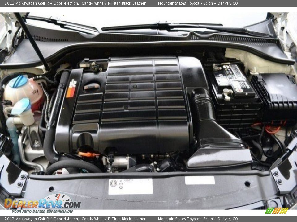 2012 Volkswagen Golf R 4 Door 4Motion Candy White / R Titan Black Leather Photo #27
