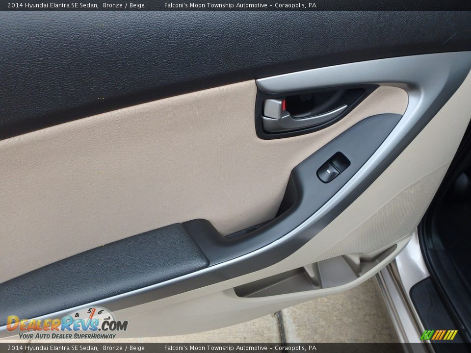 2014 Hyundai Elantra SE Sedan Bronze / Beige Photo #18