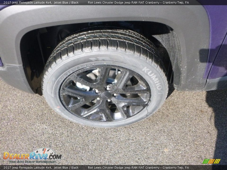 2017 Jeep Renegade Latitude 4x4 Jetset Blue / Black Photo #2