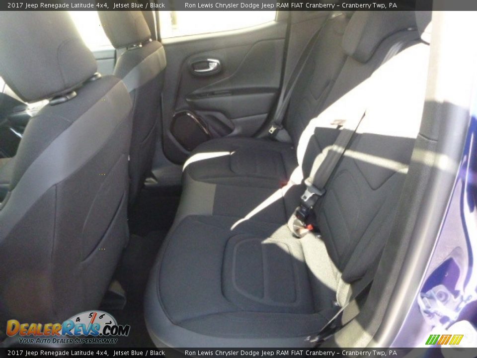 2017 Jeep Renegade Latitude 4x4 Jetset Blue / Black Photo #4