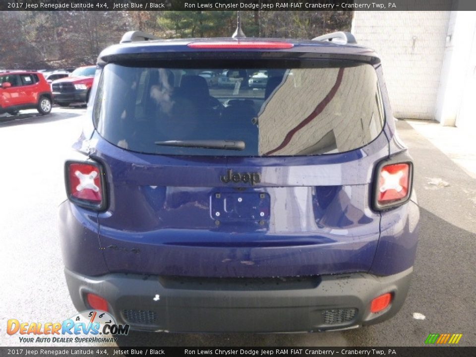 2017 Jeep Renegade Latitude 4x4 Jetset Blue / Black Photo #6