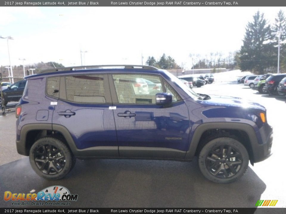 2017 Jeep Renegade Latitude 4x4 Jetset Blue / Black Photo #8