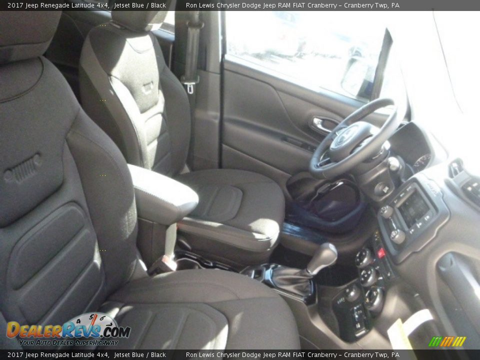 2017 Jeep Renegade Latitude 4x4 Jetset Blue / Black Photo #9