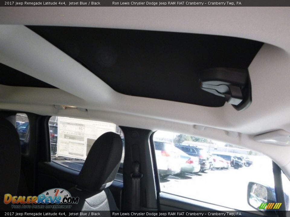 2017 Jeep Renegade Latitude 4x4 Jetset Blue / Black Photo #10