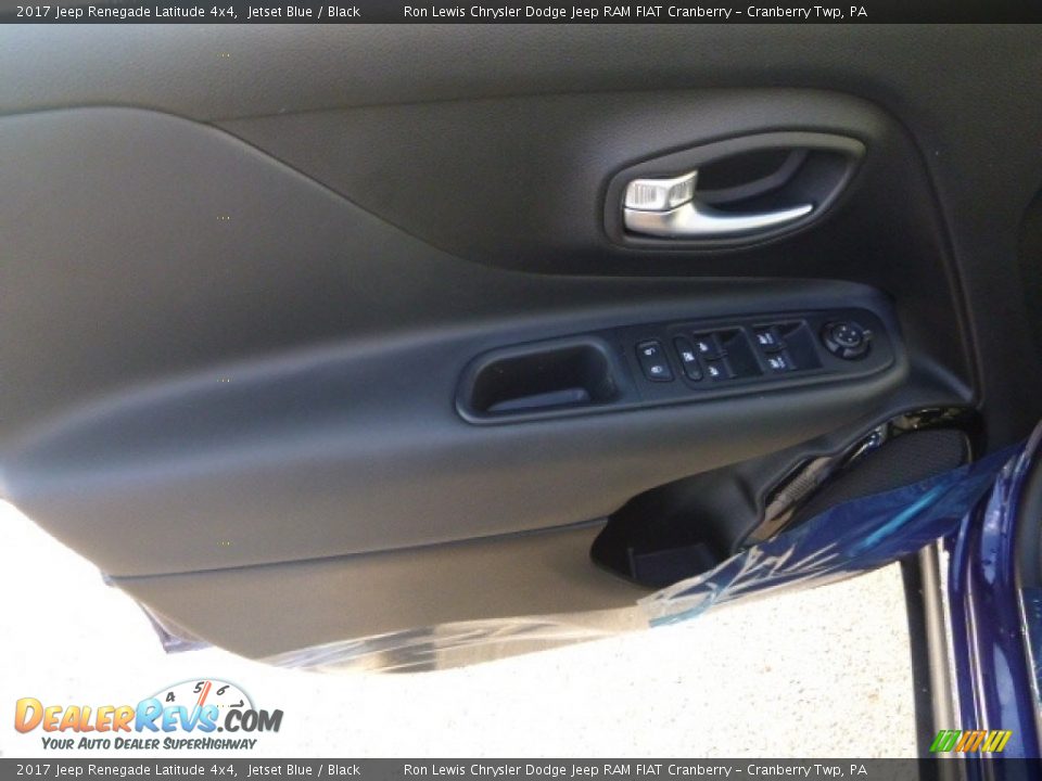 2017 Jeep Renegade Latitude 4x4 Jetset Blue / Black Photo #14