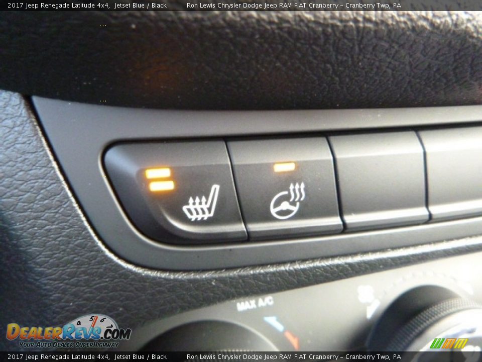2017 Jeep Renegade Latitude 4x4 Jetset Blue / Black Photo #19