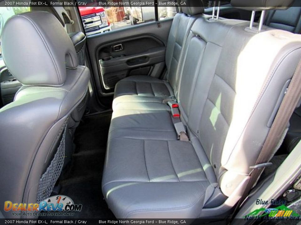2007 Honda Pilot EX-L Formal Black / Gray Photo #13