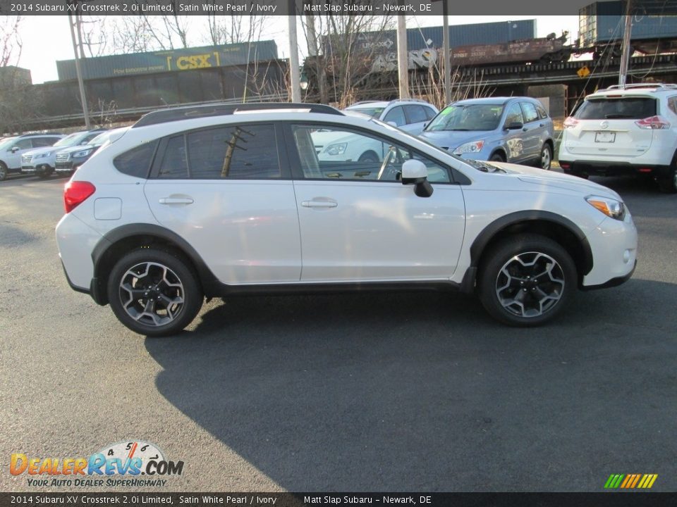 2014 Subaru XV Crosstrek 2.0i Limited Satin White Pearl / Ivory Photo #5