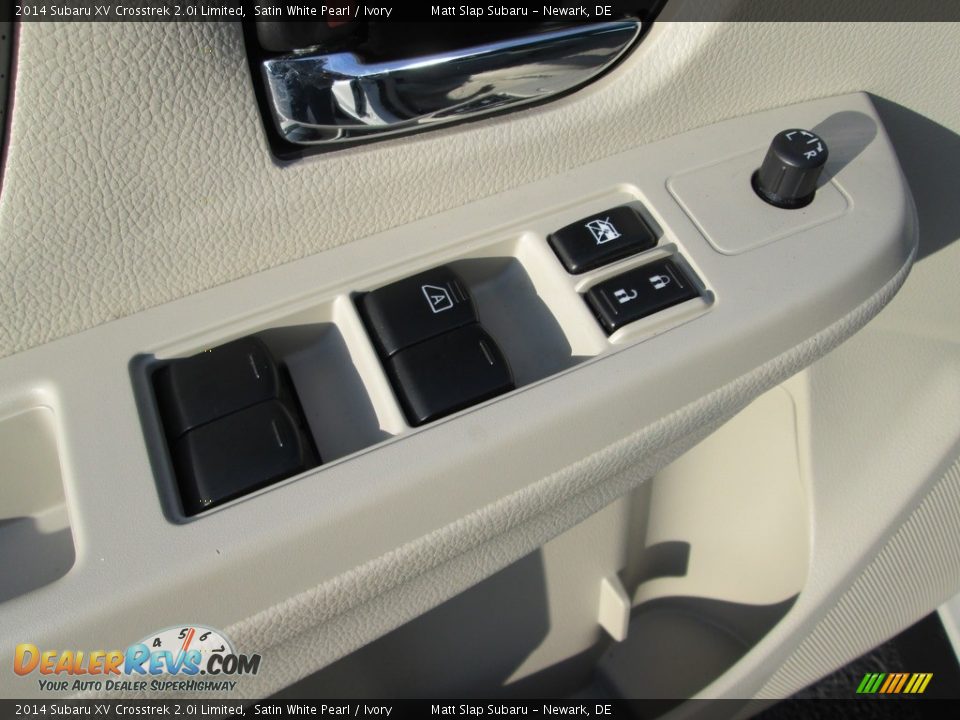 2014 Subaru XV Crosstrek 2.0i Limited Satin White Pearl / Ivory Photo #14