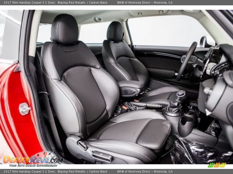 2017 Mini Hardtop Cooper S 2 Door Blazing Red Metallic / Carbon Black Photo #2