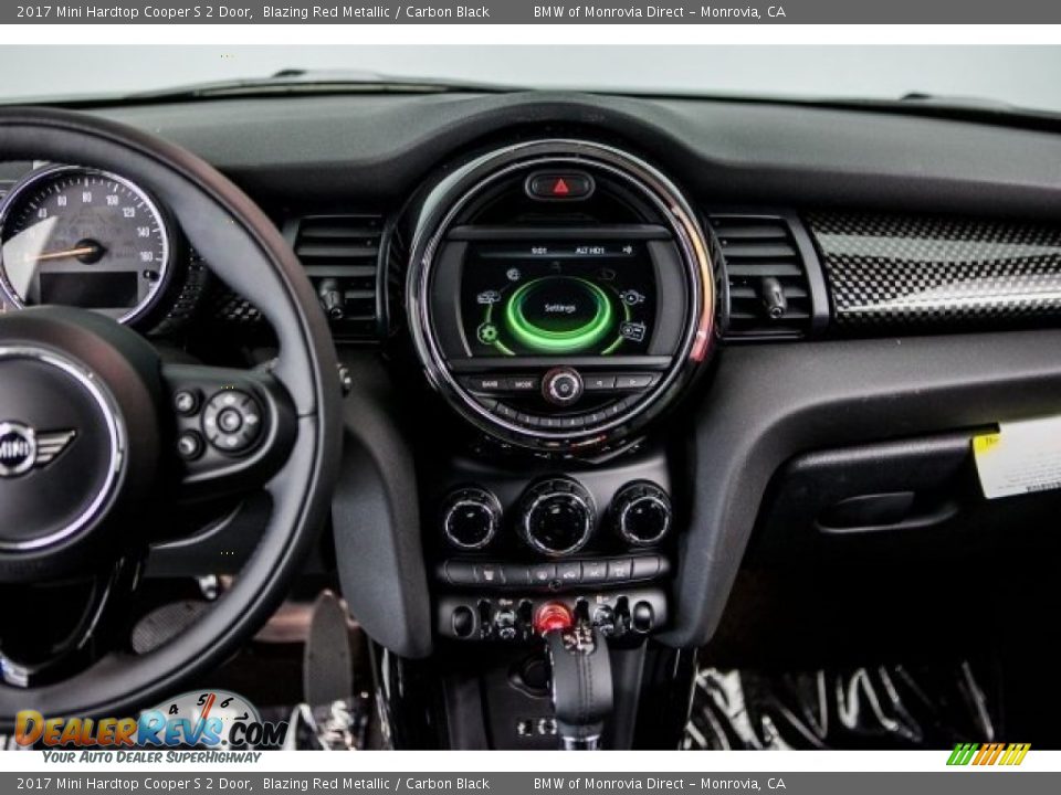 2017 Mini Hardtop Cooper S 2 Door Blazing Red Metallic / Carbon Black Photo #5