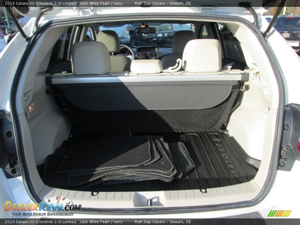 2014 Subaru XV Crosstrek 2.0i Limited Satin White Pearl / Ivory Photo #19