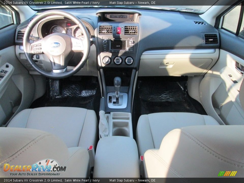2014 Subaru XV Crosstrek 2.0i Limited Satin White Pearl / Ivory Photo #23