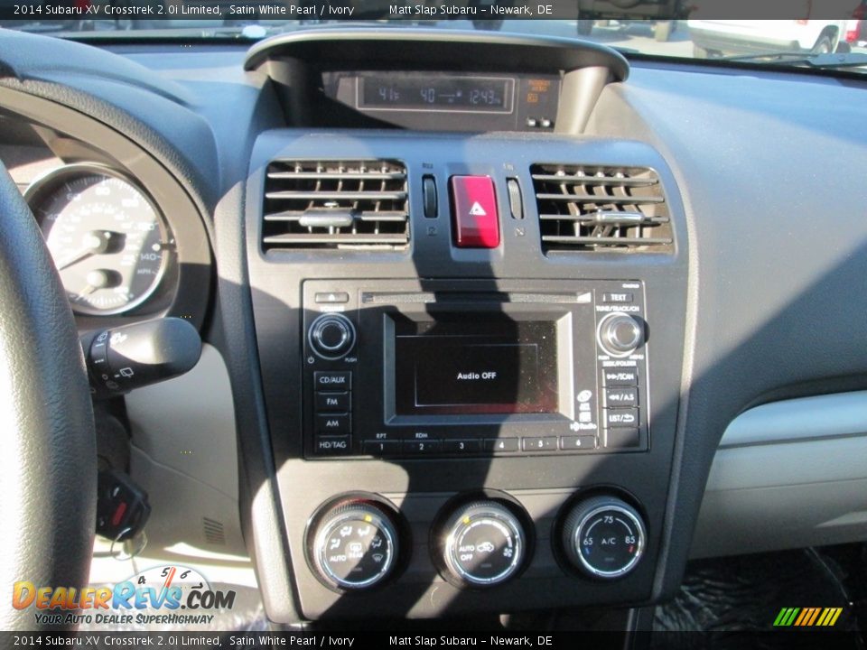 2014 Subaru XV Crosstrek 2.0i Limited Satin White Pearl / Ivory Photo #24