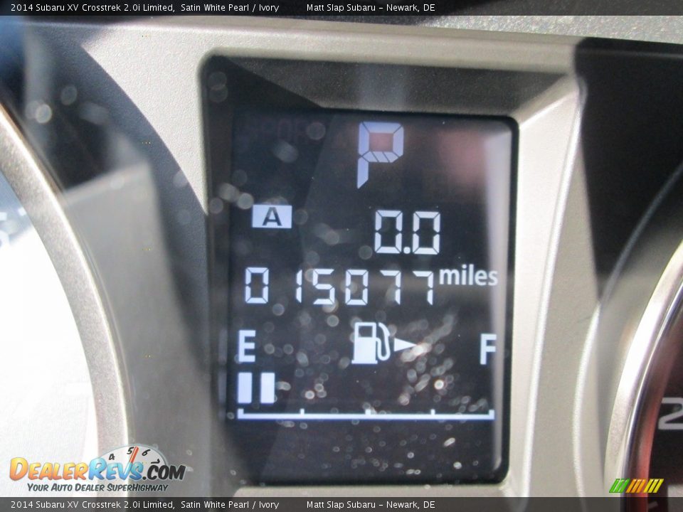 2014 Subaru XV Crosstrek 2.0i Limited Satin White Pearl / Ivory Photo #27