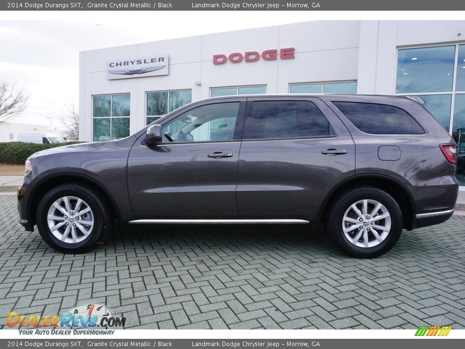 2014 Dodge Durango SXT Granite Crystal Metallic / Black Photo #2