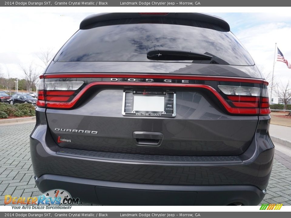 2014 Dodge Durango SXT Granite Crystal Metallic / Black Photo #4