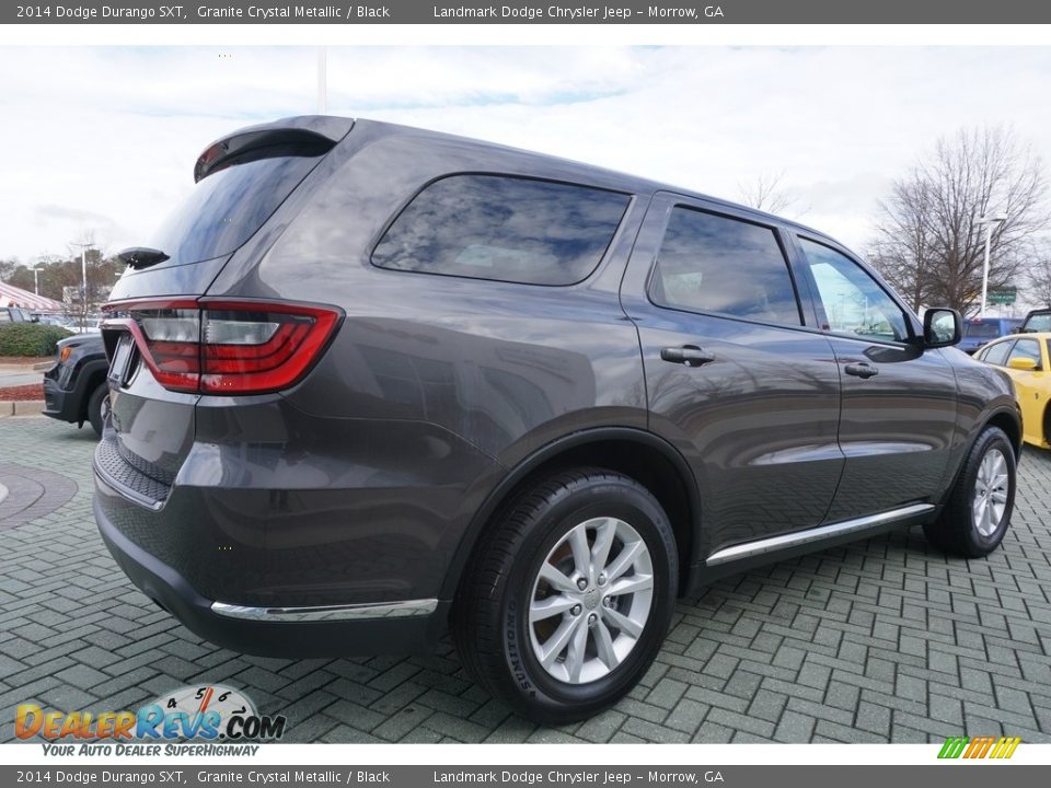 2014 Dodge Durango SXT Granite Crystal Metallic / Black Photo #5