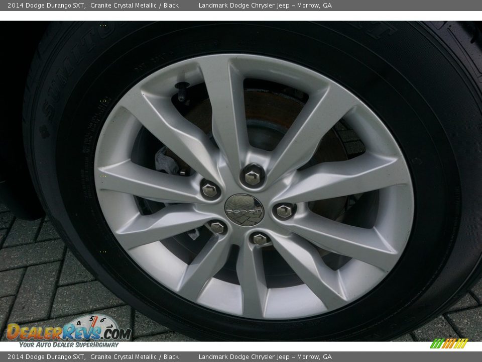 2014 Dodge Durango SXT Granite Crystal Metallic / Black Photo #17