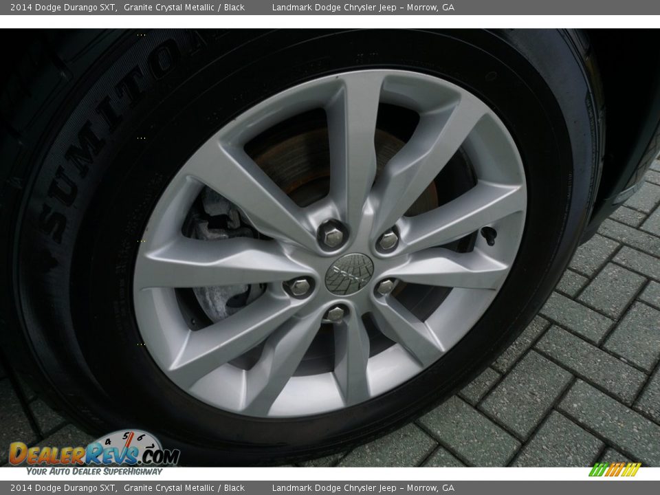 2014 Dodge Durango SXT Granite Crystal Metallic / Black Photo #26