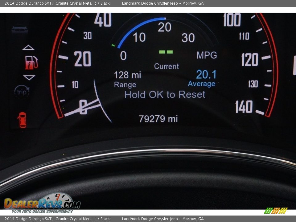 2014 Dodge Durango SXT Granite Crystal Metallic / Black Photo #28