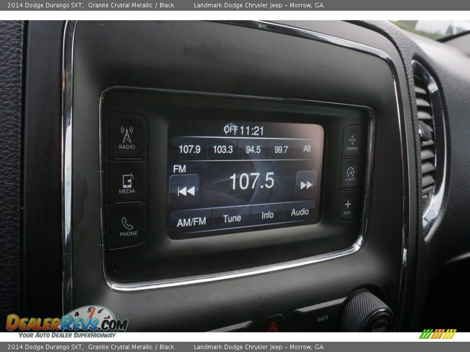 2014 Dodge Durango SXT Granite Crystal Metallic / Black Photo #29