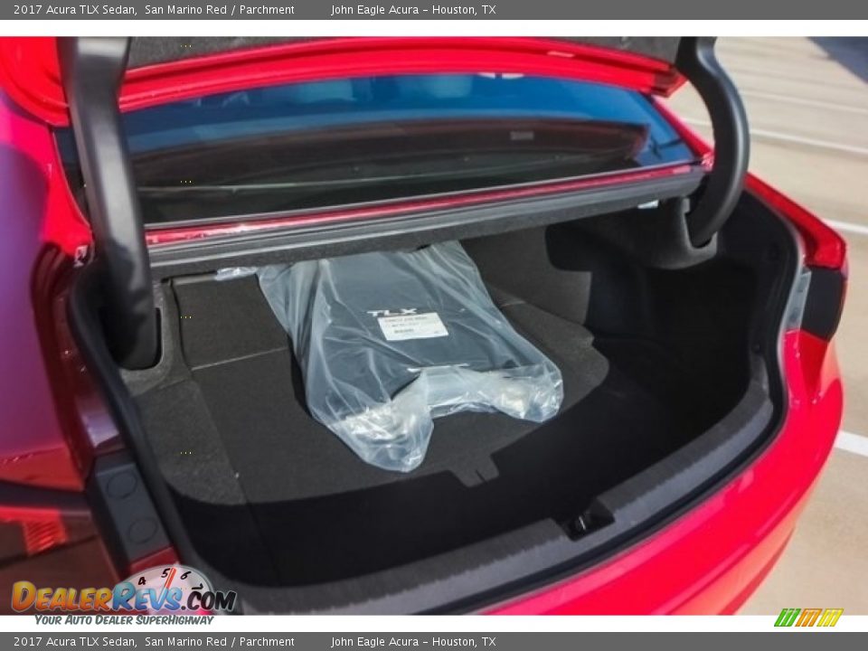 2017 Acura TLX Sedan San Marino Red / Parchment Photo #21