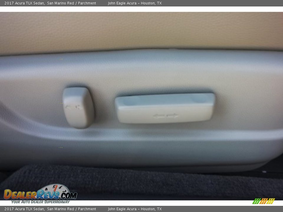 2017 Acura TLX Sedan San Marino Red / Parchment Photo #25