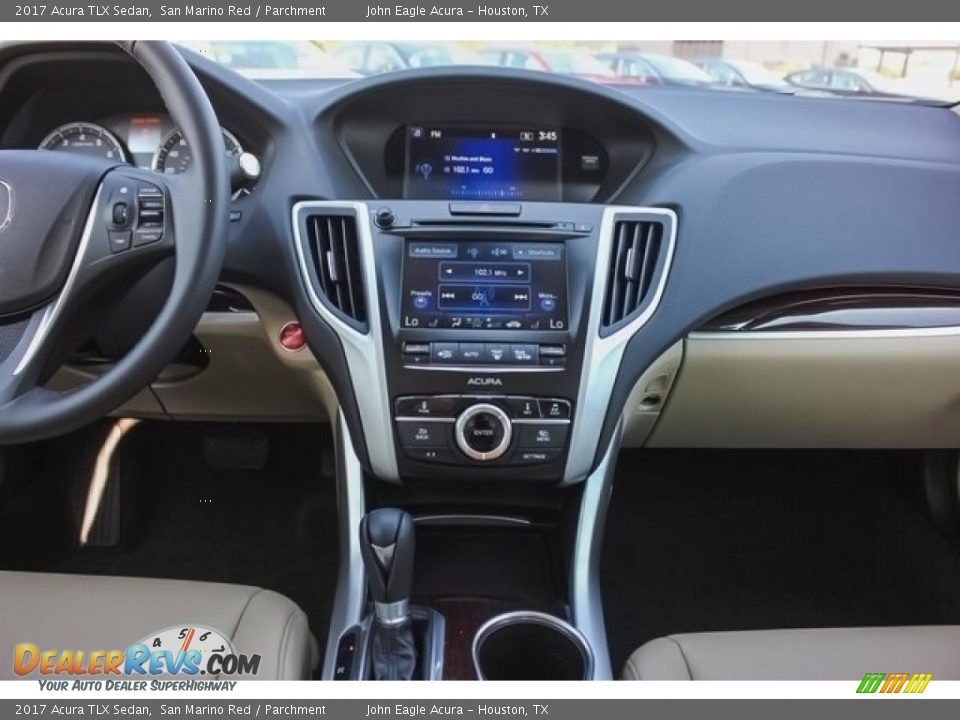 2017 Acura TLX Sedan San Marino Red / Parchment Photo #30