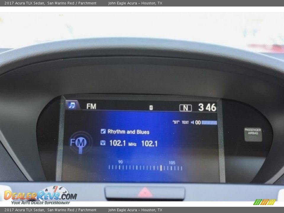 2017 Acura TLX Sedan San Marino Red / Parchment Photo #31