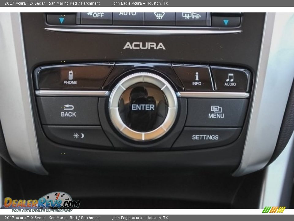 2017 Acura TLX Sedan San Marino Red / Parchment Photo #34