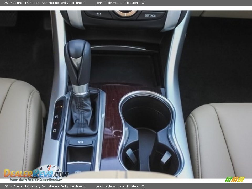 2017 Acura TLX Sedan San Marino Red / Parchment Photo #35