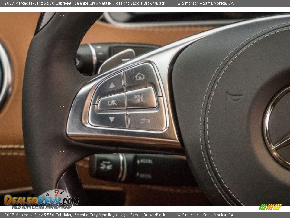 Controls of 2017 Mercedes-Benz S 550 Cabriolet Photo #17