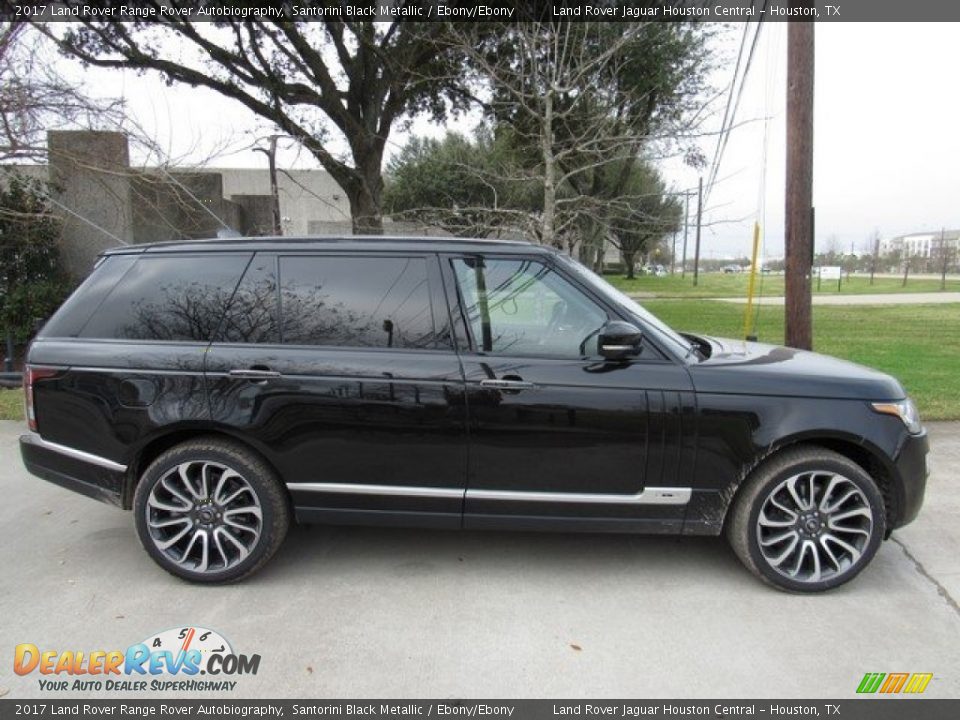 Santorini Black Metallic 2017 Land Rover Range Rover Autobiography Photo #6