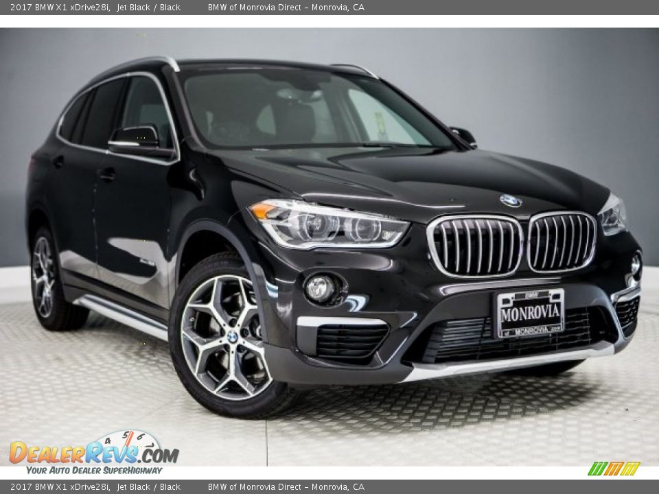 2017 BMW X1 xDrive28i Jet Black / Black Photo #12