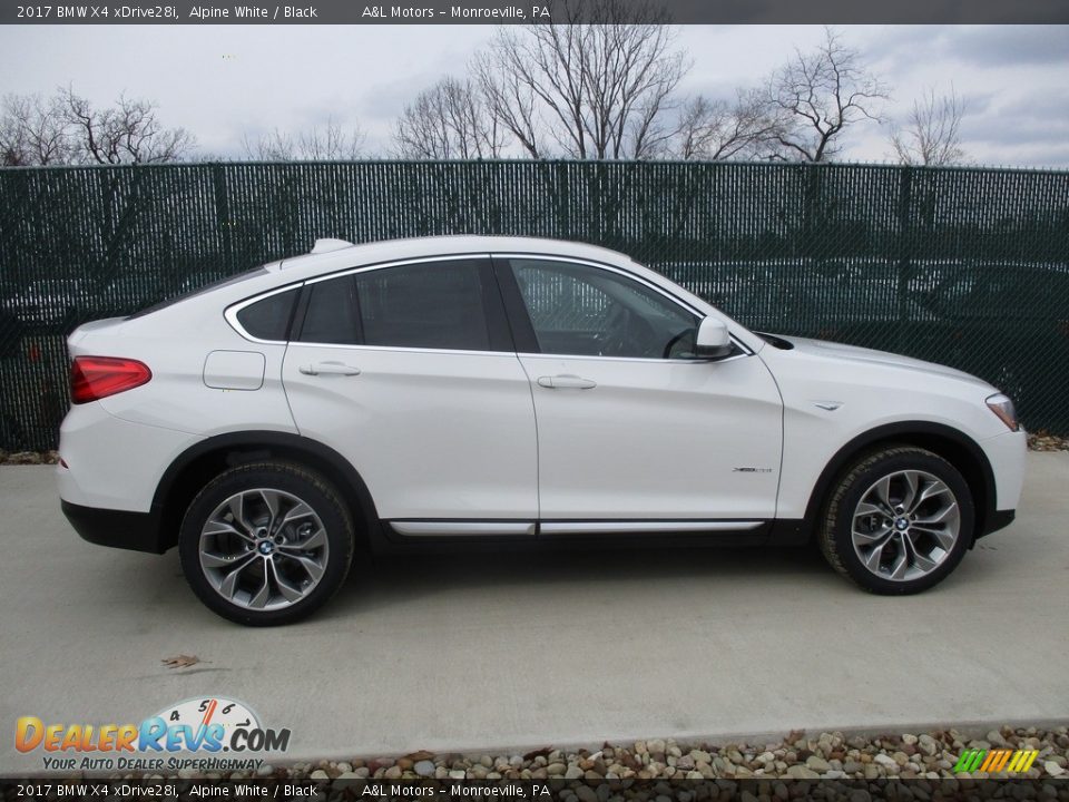 Alpine White 2017 BMW X4 xDrive28i Photo #2