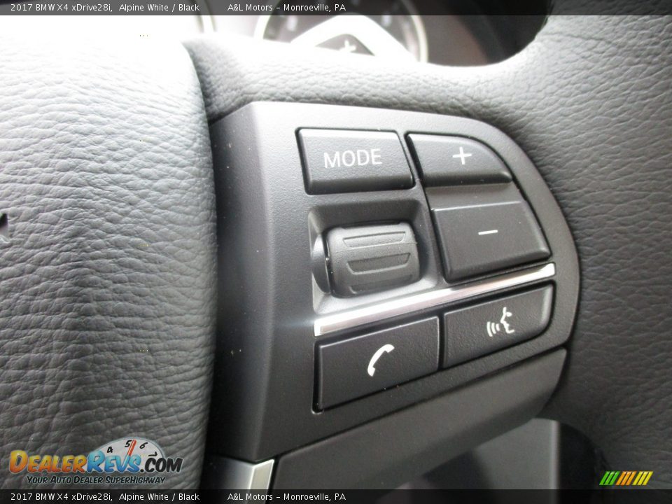 2017 BMW X4 xDrive28i Alpine White / Black Photo #18