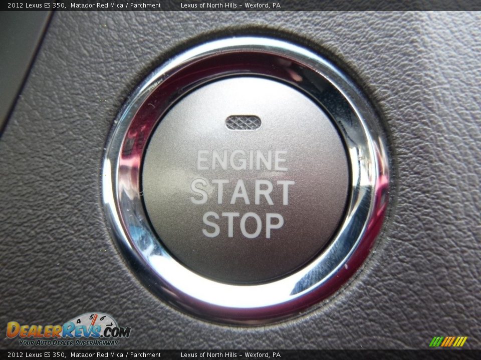 2012 Lexus ES 350 Matador Red Mica / Parchment Photo #23