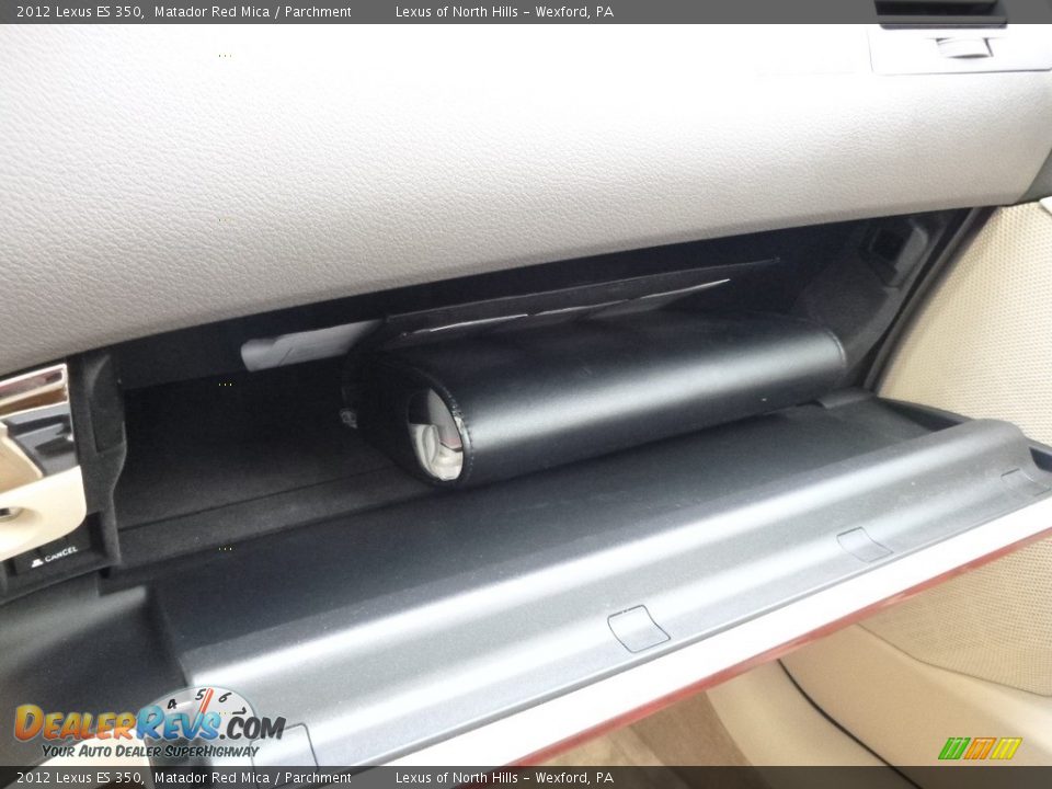 2012 Lexus ES 350 Matador Red Mica / Parchment Photo #24
