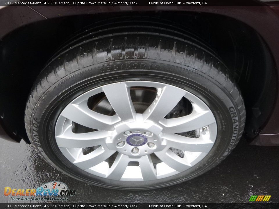 2012 Mercedes-Benz GLK 350 4Matic Cuprite Brown Metallic / Almond/Black Photo #5