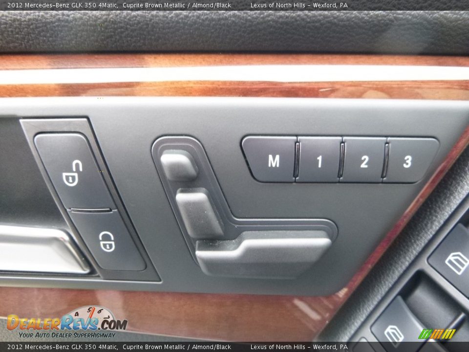 2012 Mercedes-Benz GLK 350 4Matic Cuprite Brown Metallic / Almond/Black Photo #11