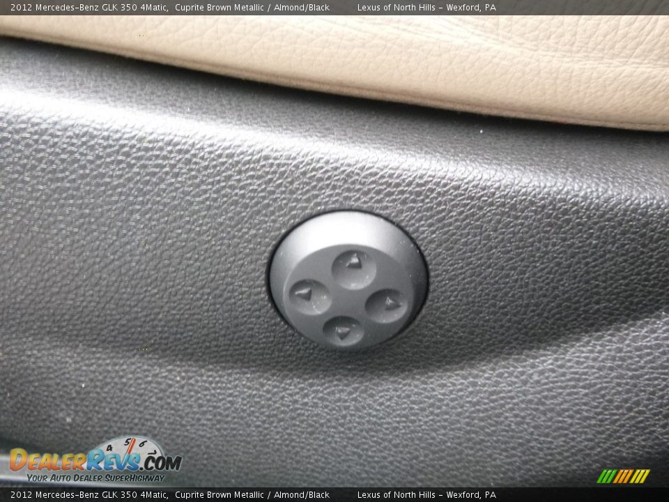 2012 Mercedes-Benz GLK 350 4Matic Cuprite Brown Metallic / Almond/Black Photo #14