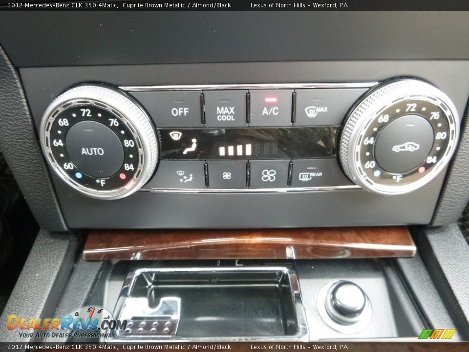 2012 Mercedes-Benz GLK 350 4Matic Cuprite Brown Metallic / Almond/Black Photo #20