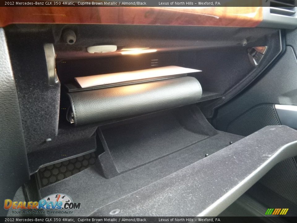 2012 Mercedes-Benz GLK 350 4Matic Cuprite Brown Metallic / Almond/Black Photo #22